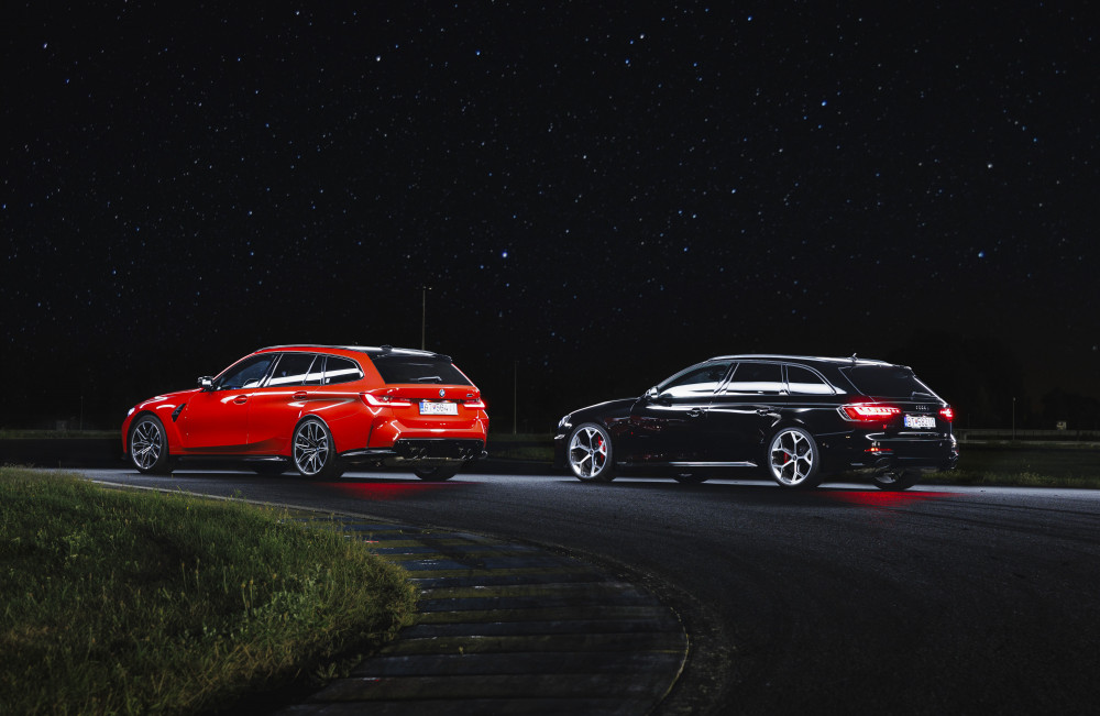 Audi RS 4 Avant vs BMW M3 Touring